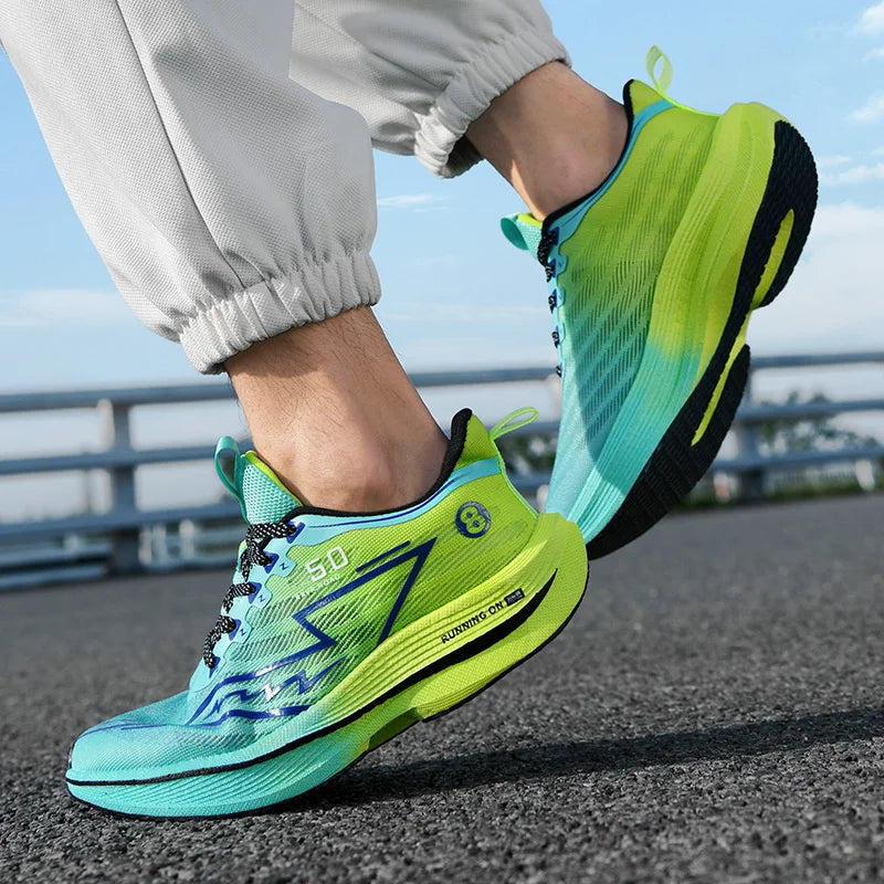 NorthValley UK AeroVolt 5.0 Unisex Carbon Plate Running Shoes - Speed, Comfort & Durability