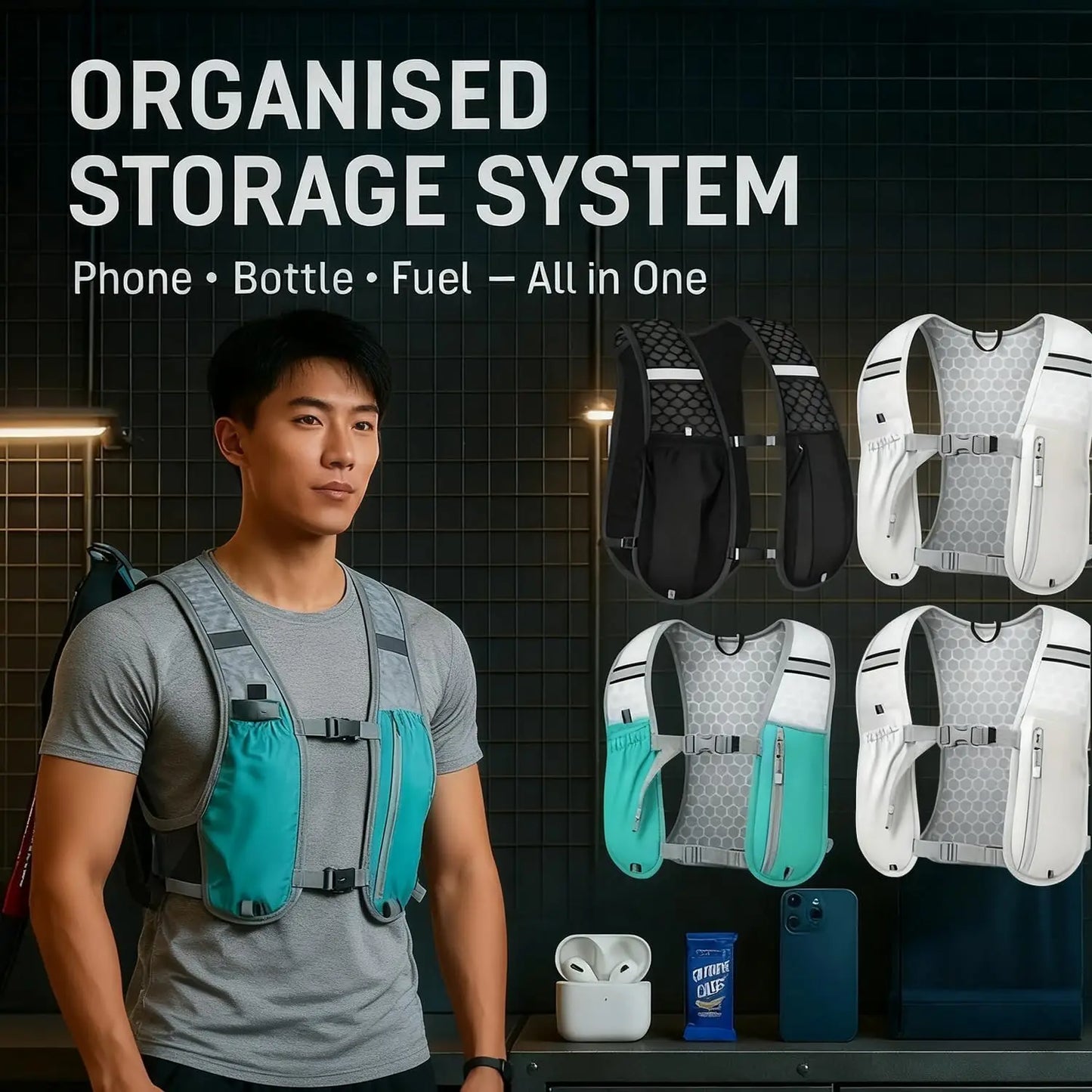 Northvalley Hydration Vest Backpack – Lightweight Comfort for Runners