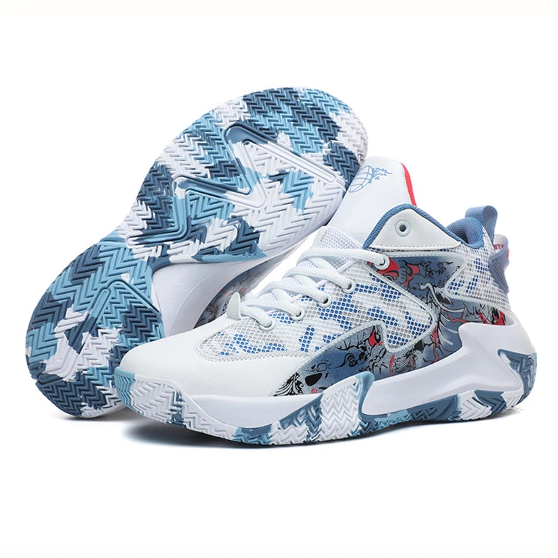 Homens tênis de basquete respirável sapatos esportivos treinamento atlético feminino tênis de basquete masculino zapatos de mujer tendência 2023