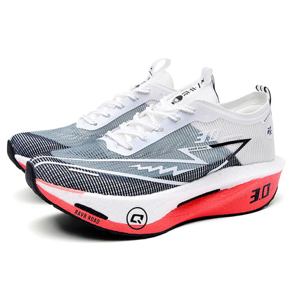 NorthValley UK FlashSprint 3.0 Carbon Plate Running Shoes - Lightweight Speed Trainers