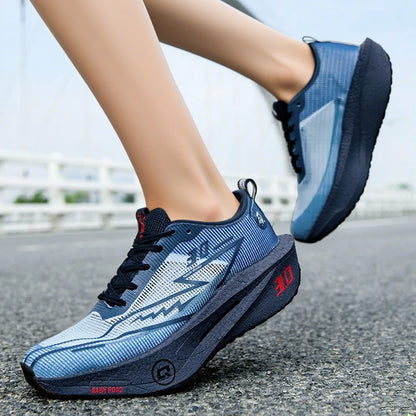 NorthValley UK FlashSprint 3.0 Carbon Plate Running Shoes - Lightweight Speed Trainers