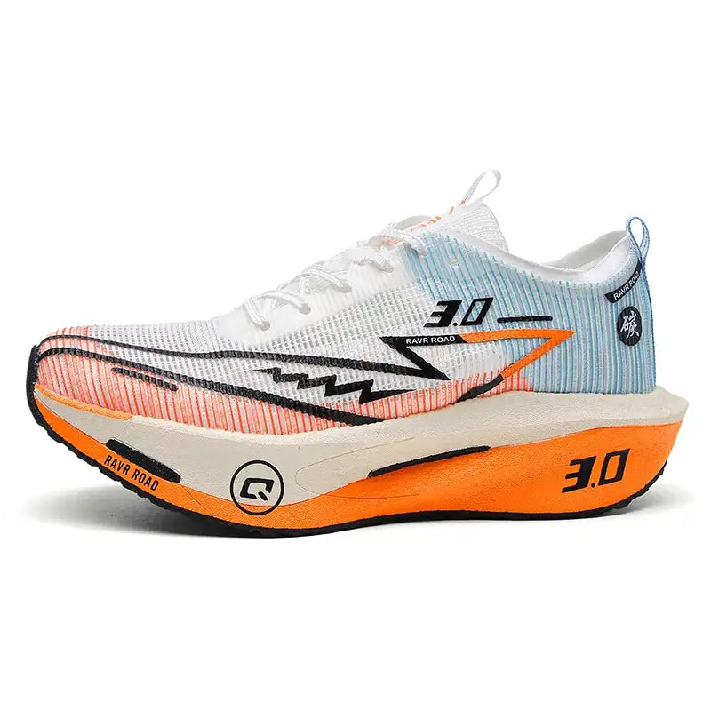 NorthValley UK FlashSprint 3.0 Carbon Plate Running Shoes - Lightweight Speed Trainers