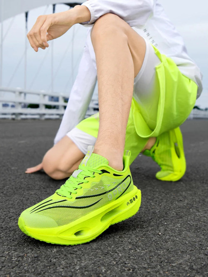 Tênis masculino 9pro placa de carbono esqueleto amortecimento maratona tênis corrida ao ar livre treinamento fitness esportes tênis feminino