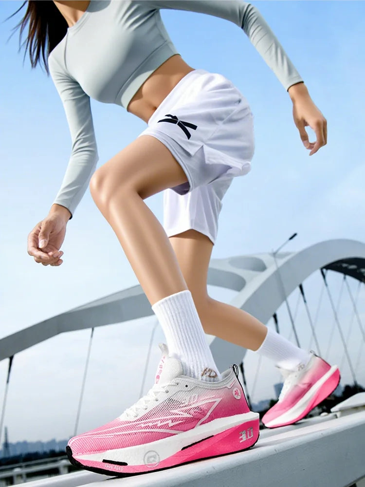 NorthValley UK FlashSprint 3.0 Carbon Plate Running Shoes - Lightweight Speed Trainers