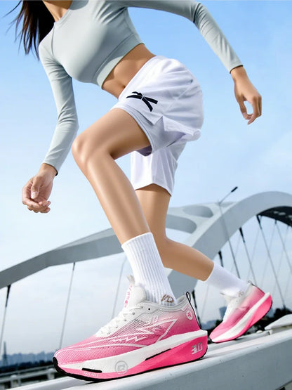 NorthValley UK FlashSprint 3.0 Carbon Plate Running Shoes - Lightweight Speed Trainers