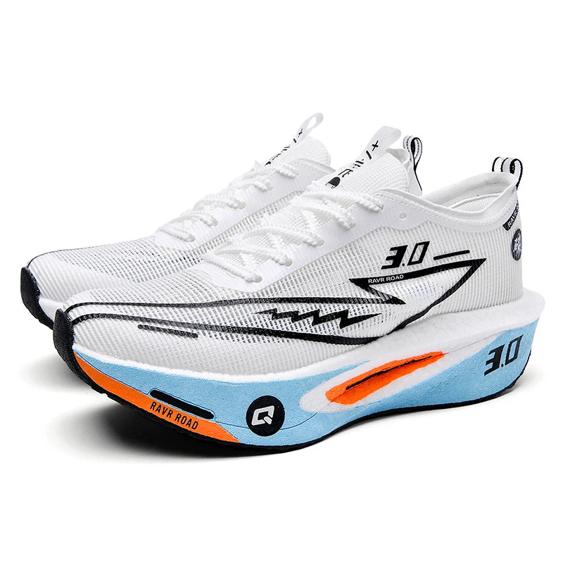 NorthValley UK FlashSprint 3.0 Carbon Plate Running Shoes - Lightweight Speed Trainers