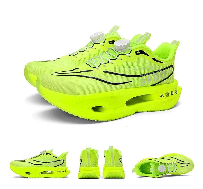 Novo amortecimento tênis de corrida para homens sapatos esportivos leves respirável tênis casuais antiderrapante ao ar livre para mulher nova chegada