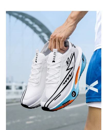 NorthValley UK FlashSprint 3.0 Carbon Plate Running Shoes - Lightweight Speed Trainers